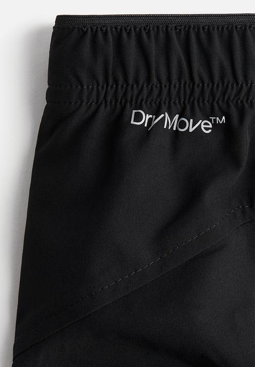 H&M - Mid-length running shorts - black