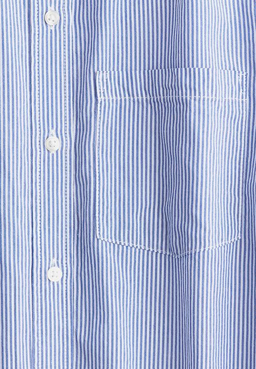 H&M - Cotton shirt - blue/striped