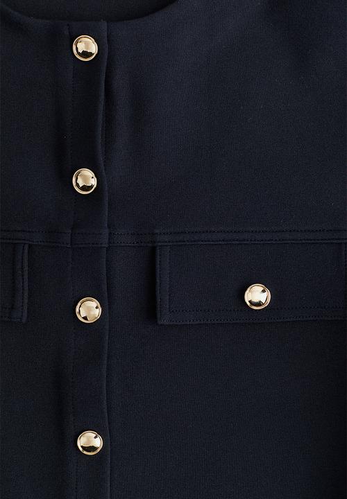 H&M - Jersey cardigan - navy blue