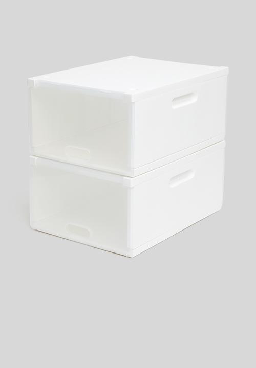 Litem - System shoe box - white