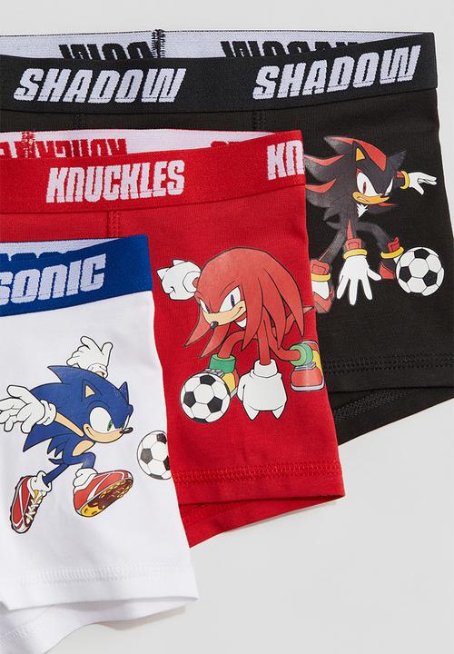 H&M - 5-Pack trunks - blue sonic the hedgehog