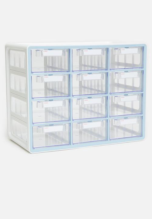 Litem - UP system multibox 12 drawer - mint