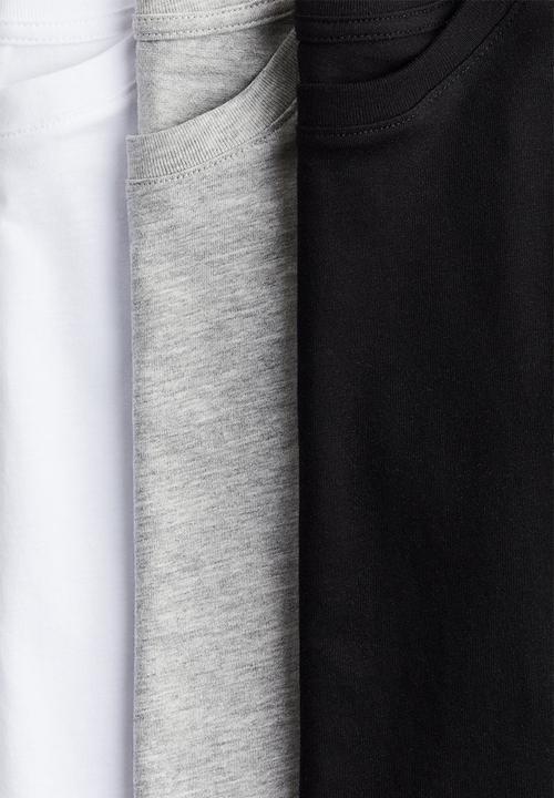 H&M - 3-Pack long-sleeved T-shirts - multi