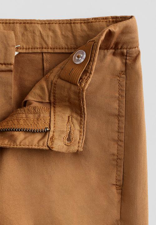 H&M - Twill chinos - light brown