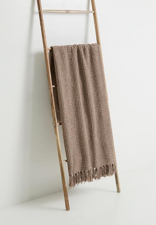 Sixth Floor - Chenille Throw - Natural