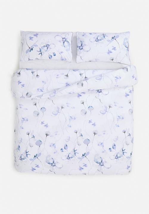 Horrockses - Bloom elegance cotton blend duvet set - multi