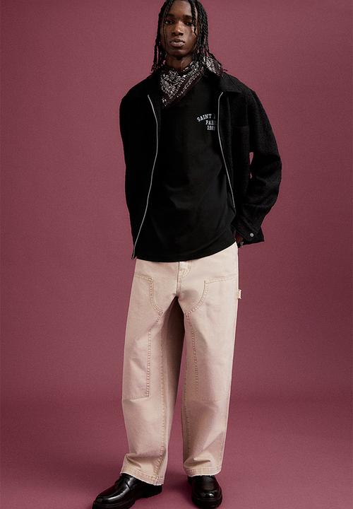 Loose fit printed t-shirt - black/saint louis - 1034065134