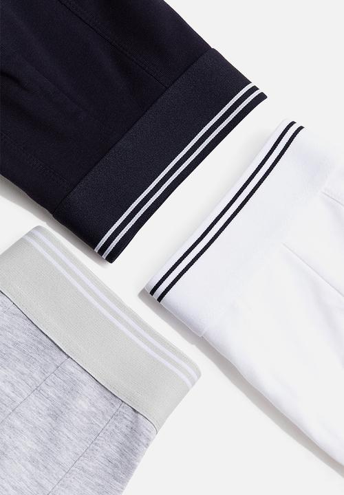 H&M - 3 pack mid trunks lycra® xtra life™ - multi