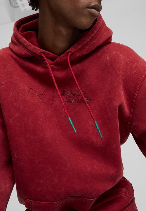 PUMA - PUMA X SQUID GAME Graphic Hoodie FL - Intense Red