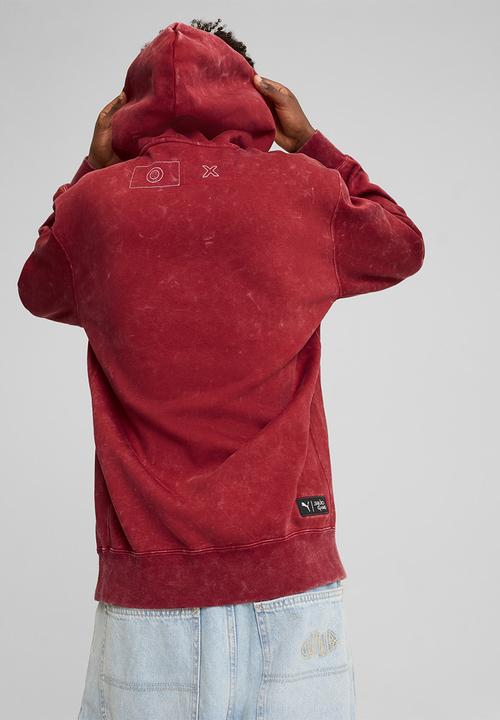 PUMA - PUMA X SQUID GAME Graphic Hoodie FL - Intense Red