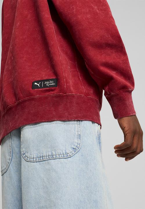 PUMA - PUMA X SQUID GAME Graphic Hoodie FL - Intense Red
