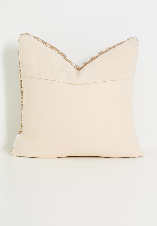 Sixth Floor - Juls jute cushion cover - Natural