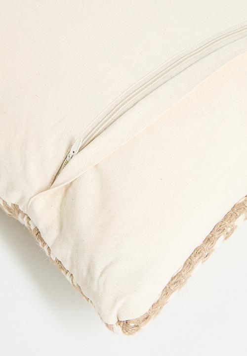 Sixth Floor - Juls jute cushion cover - Natural