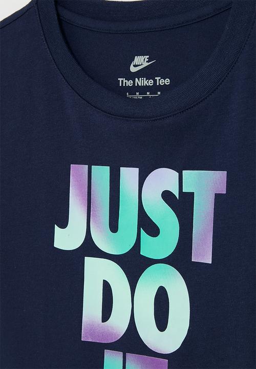 Nike - Nkg solarized s/s tee - midnight navy