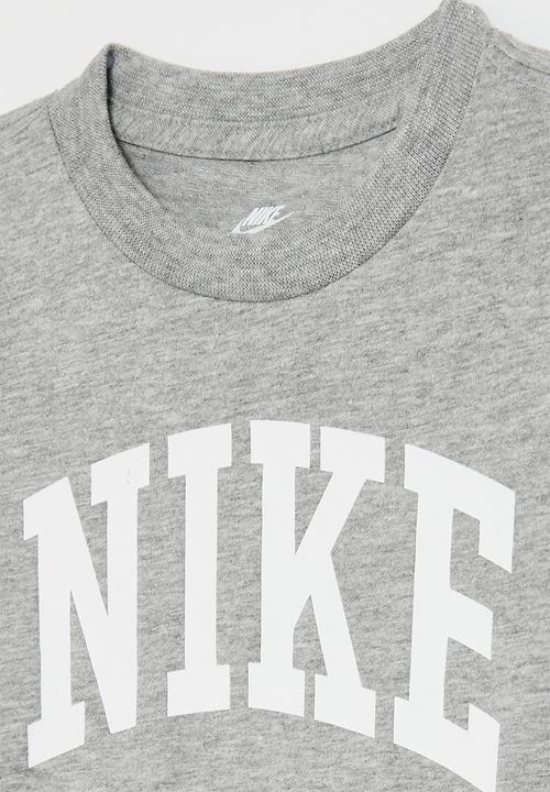 Nike - Nkn club seasonal jersey - dk grey heather