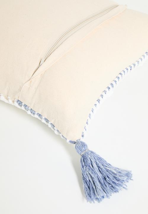 Sixth Floor - Polly cushion cover - Blue