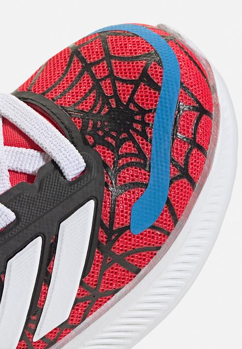adidas Performance - Runfalcon Spider-Man El I - Pure Ruby/Cloud White/Bright Blue
