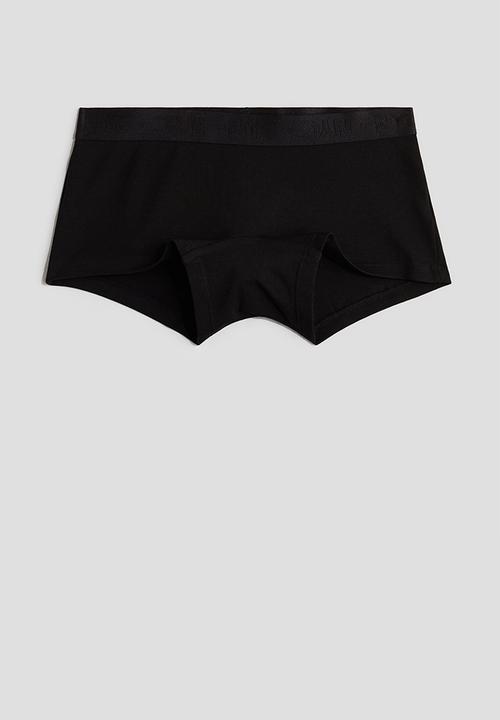H&M - 5-Pack cotton boxers - light blue/black/white