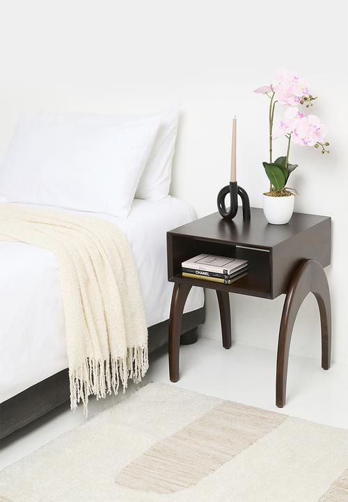 SF Collection - Lorren wooden bedside table-natural