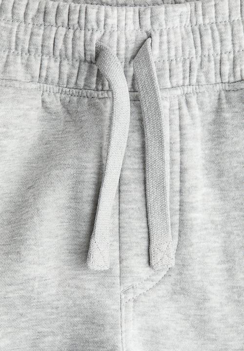 H&M - Cargo joggers - light grey marl