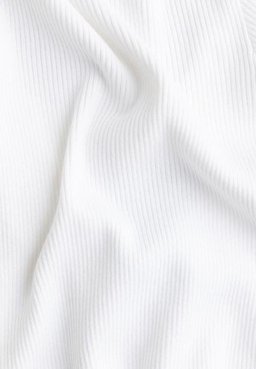 H&M - Ribbed jumper - white