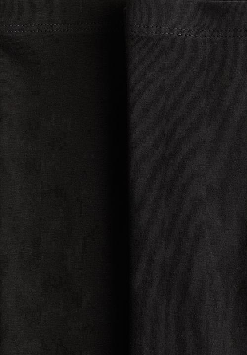 H&M - 2-Pack cotton leggings - black