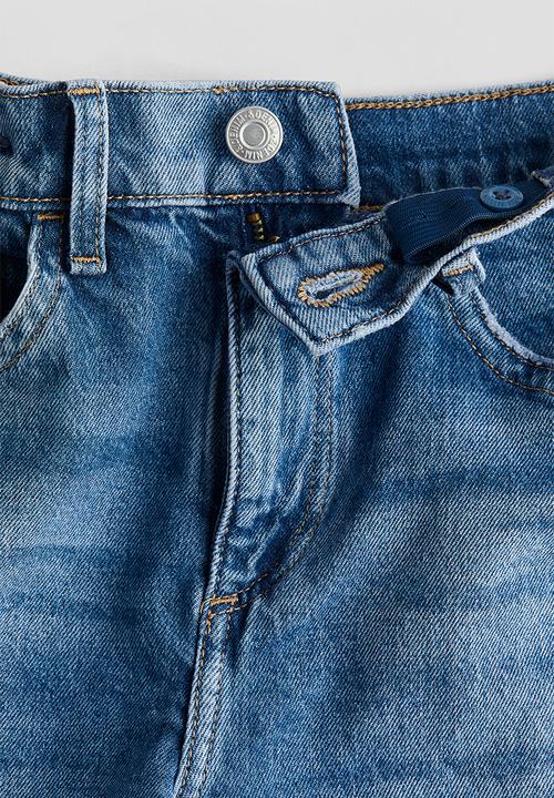 H&M - Wide leg jeans - denim blue