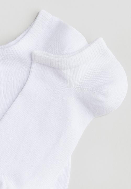 H&M - 10-Pack trainer socks - white