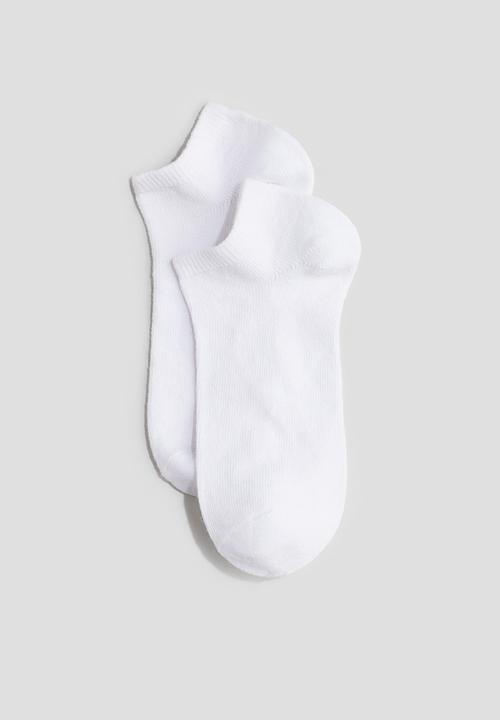 H&M - 10-Pack trainer socks - white