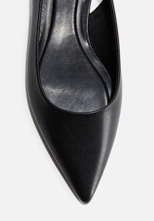 H&M - Pointed slingbacks - black
