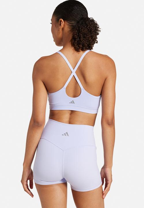 adidas Performance - All Me Light Support Bra - Violet Tone