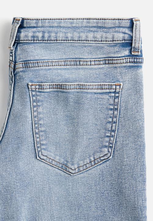 H&M - Flared low jeans - light denim blue