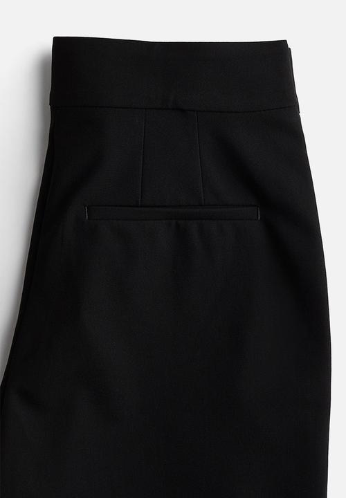H&M - Ankle-length cigarette trousers - black