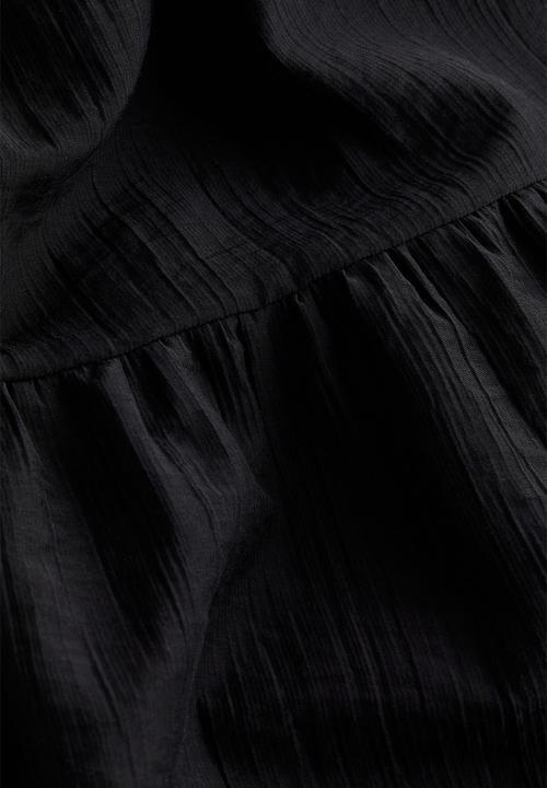 H&M - Off-the-shoulder dress - black