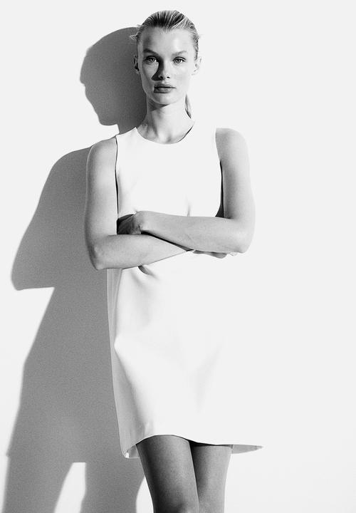 H&M - A-line mini dress - cream