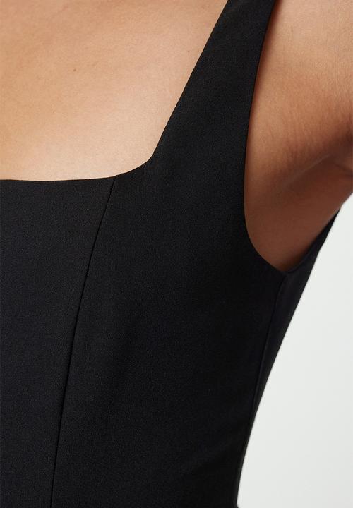 Trendyol -  Black Bodycon Knitted Elegant Evening Dress