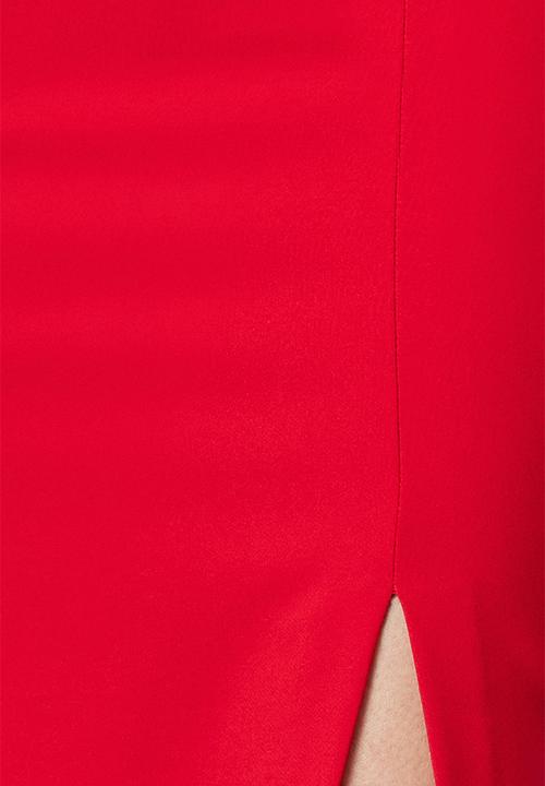 Trendyol - Graduation Dress - Red 