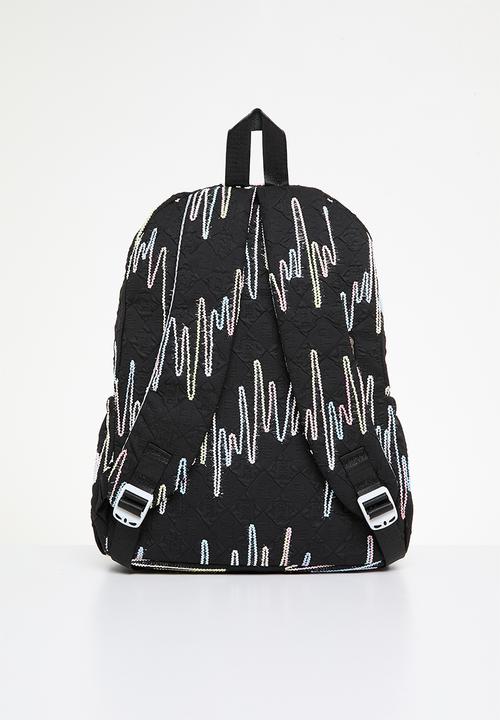 Pop Candy - Embroidered backpack - black