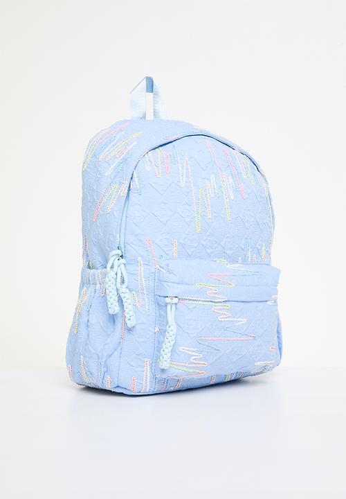 Pop Candy - Embroidered backpack - light blue