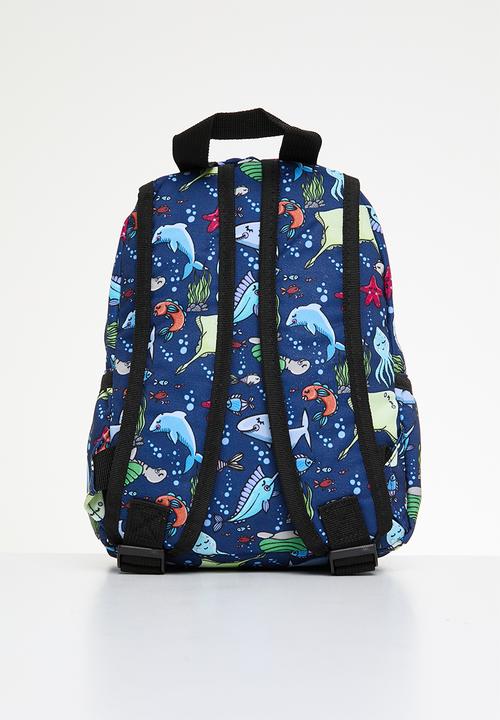 Pop Candy - Printed bag pack - blue