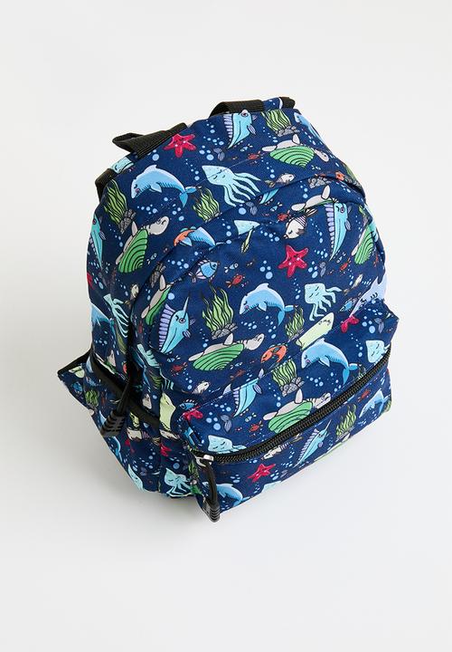 Pop Candy - Printed bag pack - blue