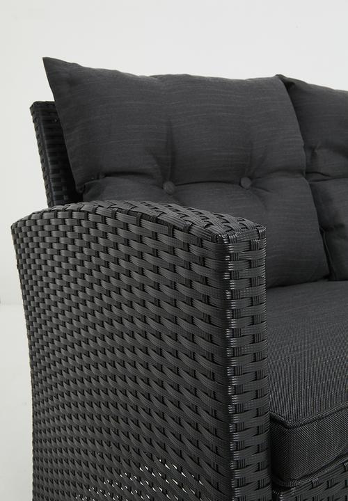 Sixth Floor - Ven Lounge set of 4 - black
