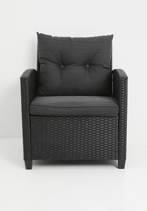 Sixth Floor - Ven Lounge set of 4 - black