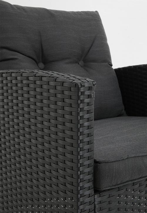 Sixth Floor - Ven Lounge set of 4 - black