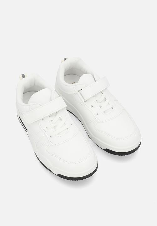 Pop Candy - Velcro lace sneakers - white