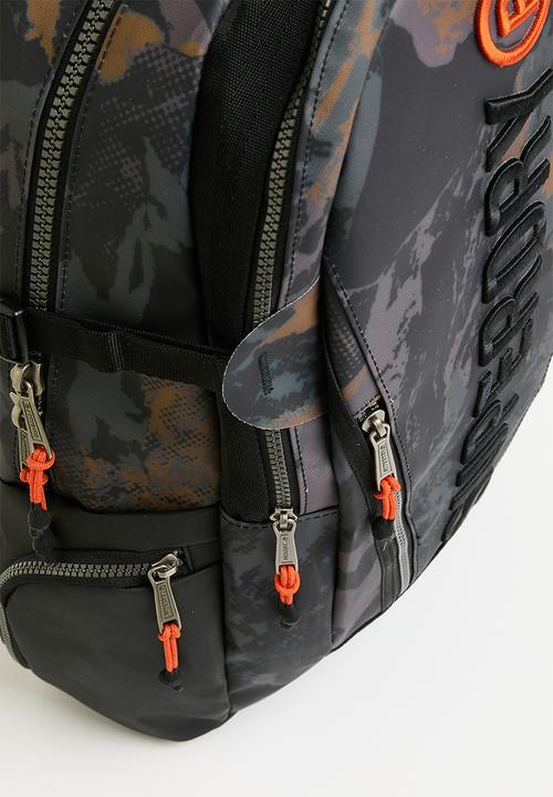 Superdry. - Tarp emb rucksack - mountain mesh camo