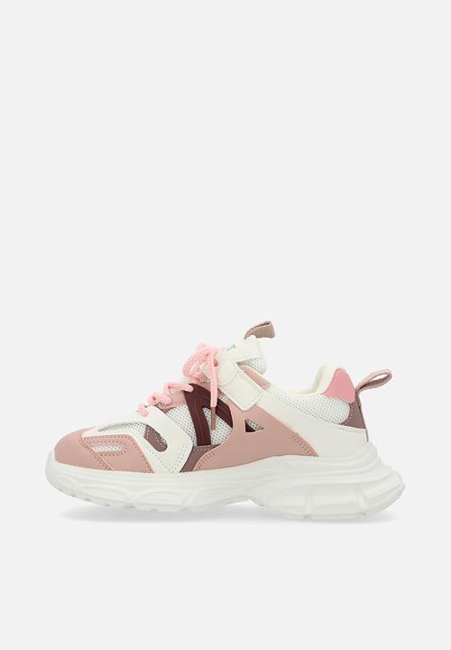 Pop Candy - Chunky sneaker - white & pink