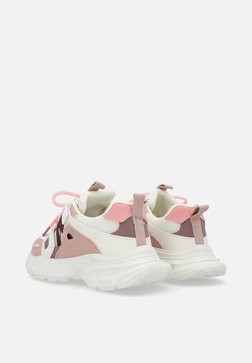 Pop Candy - Chunky sneaker - white & pink