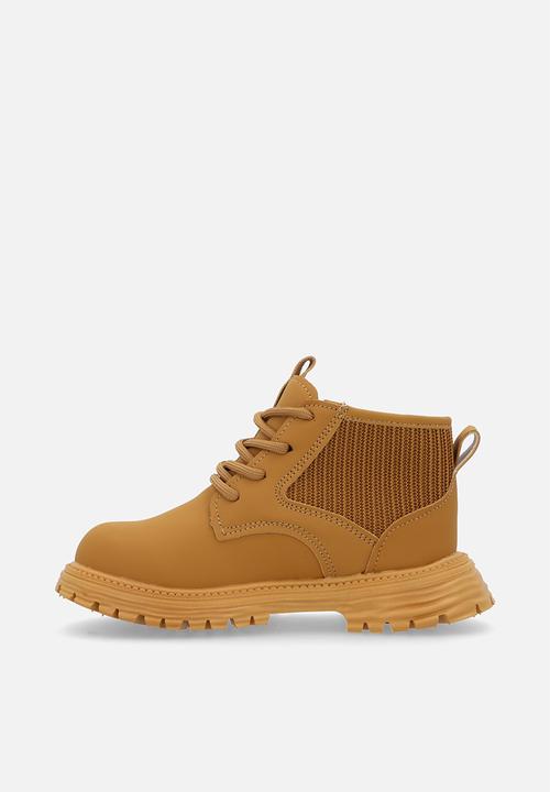 Pop Candy - Lace up boots - brown