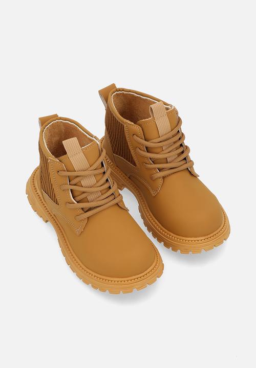 Pop Candy - Lace up boots - brown